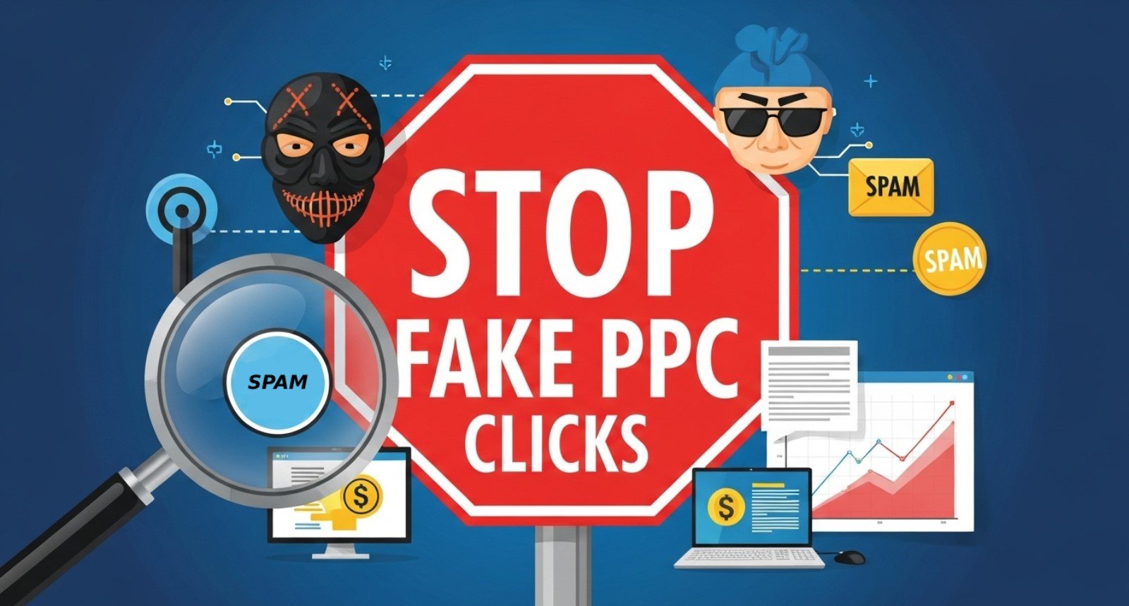fake ppc clicks